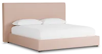 Grayton Joya Light Pink 54" Upholstered Platform Bed