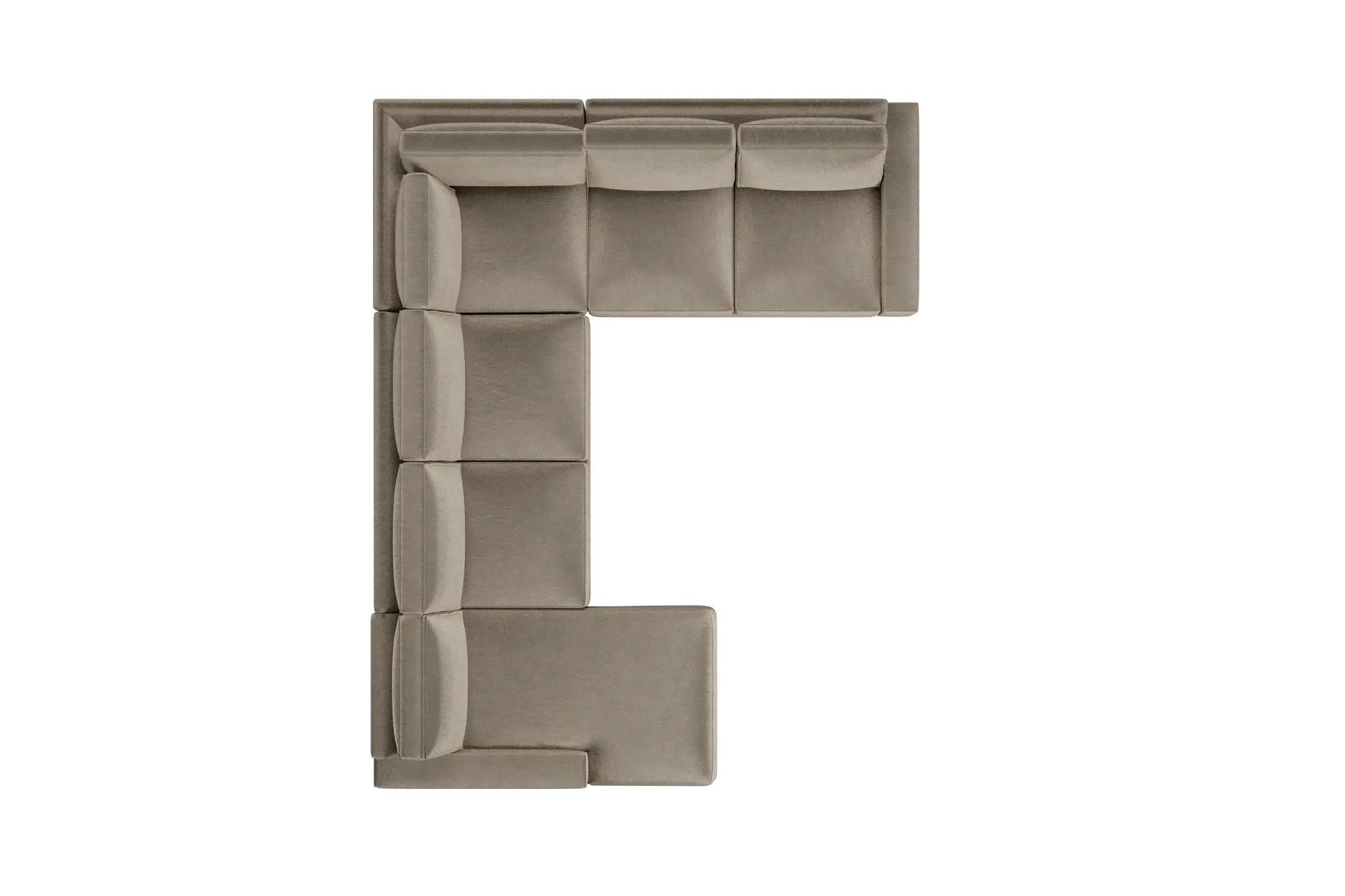 Edgewater Joya Beige Medium Left Chaise Sectional Edgewater Joya Beige Medium Left Chaise Sectional