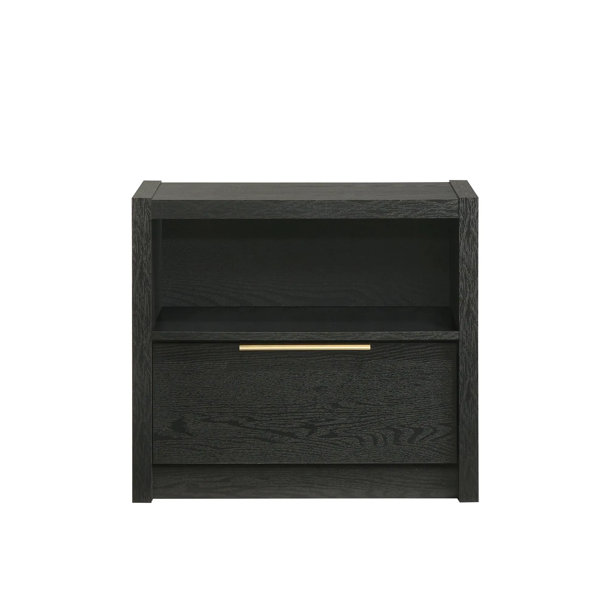 Finian Black Nightstand