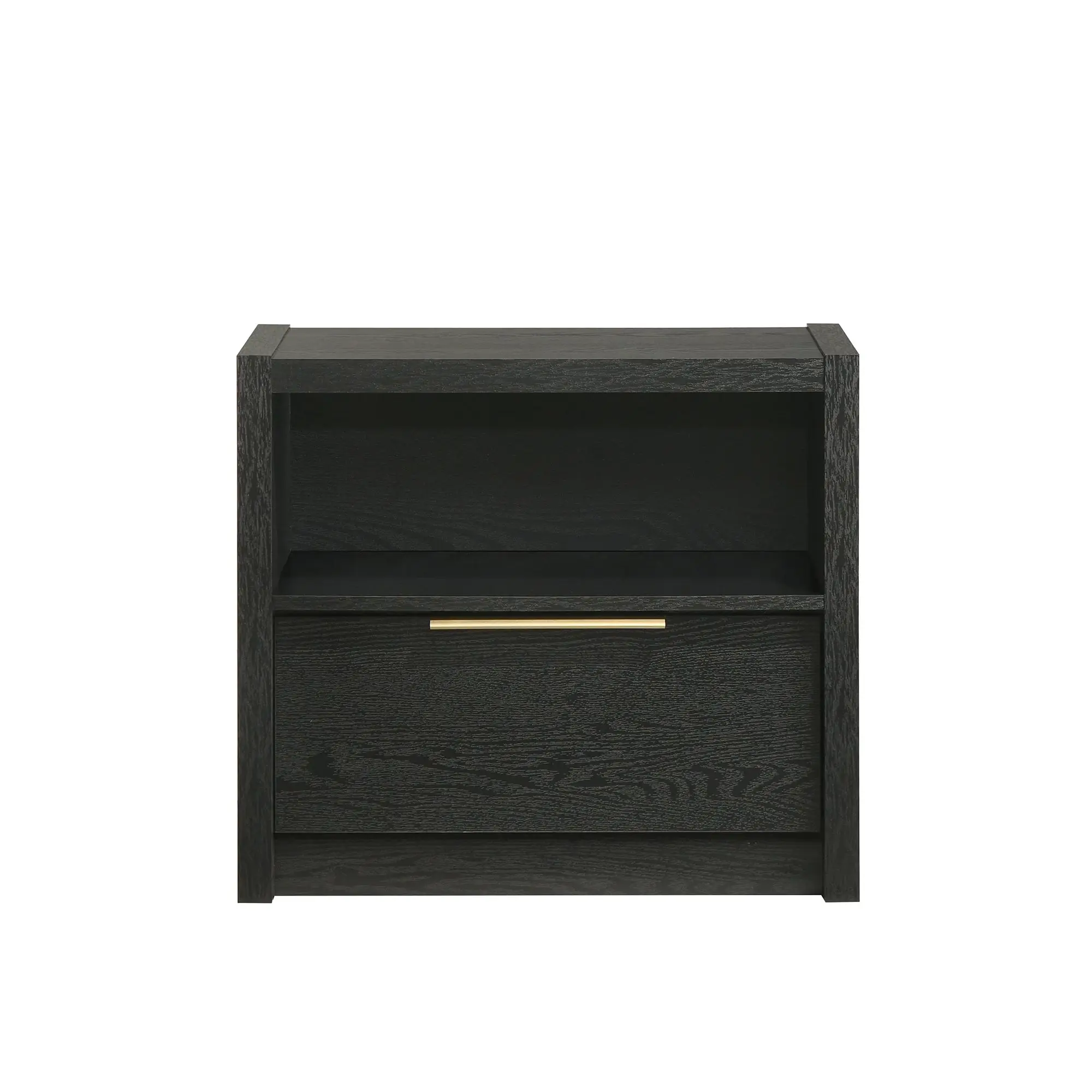 Finian Black Nightstand Finian Black Nightstand