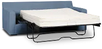 Hudson Blue Fabric Innerspring Sleeper