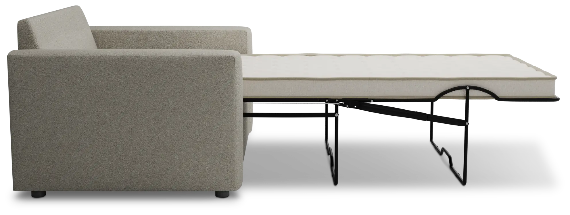 Siesta Elite Gray Fabric Innerspring Sleeper Siesta Elite Gray Fabric Innerspring Sleeper