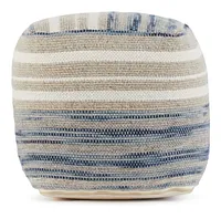 Frio Light Beige Accent Pouf