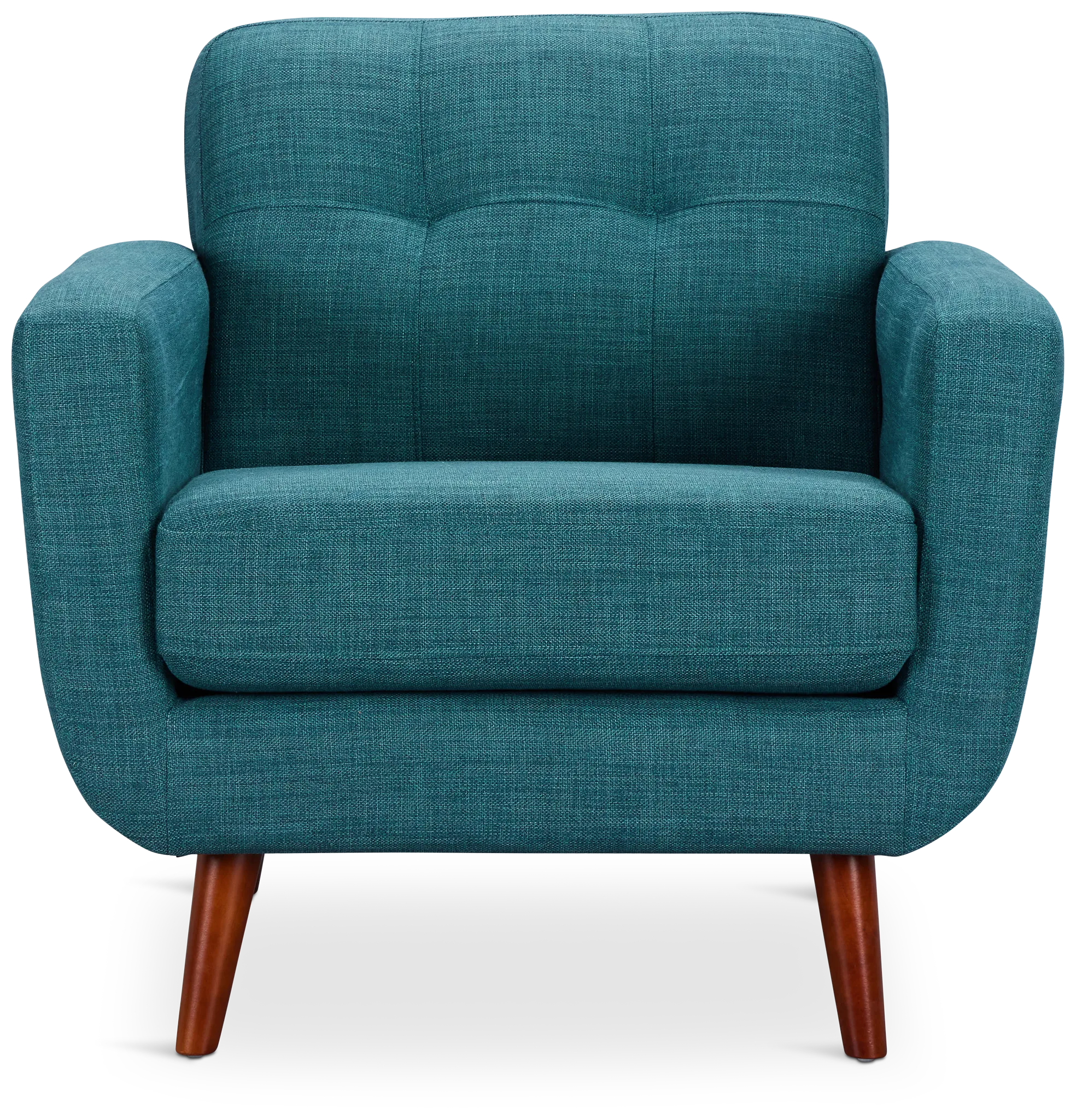 Raya Dark Teal Fabric Chair