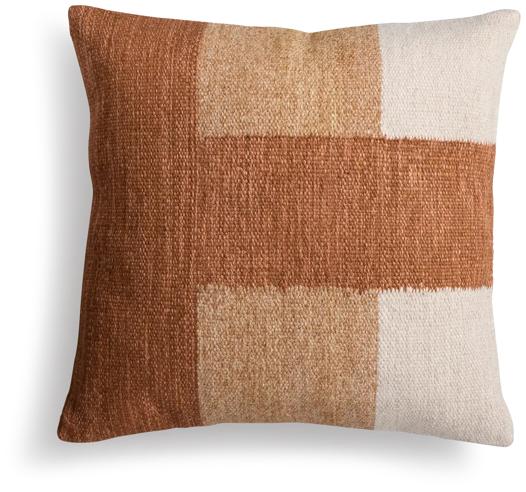 Kasila Brown 22" Square Accent Pillow Kasila Brown 22" Square Accent Pillow