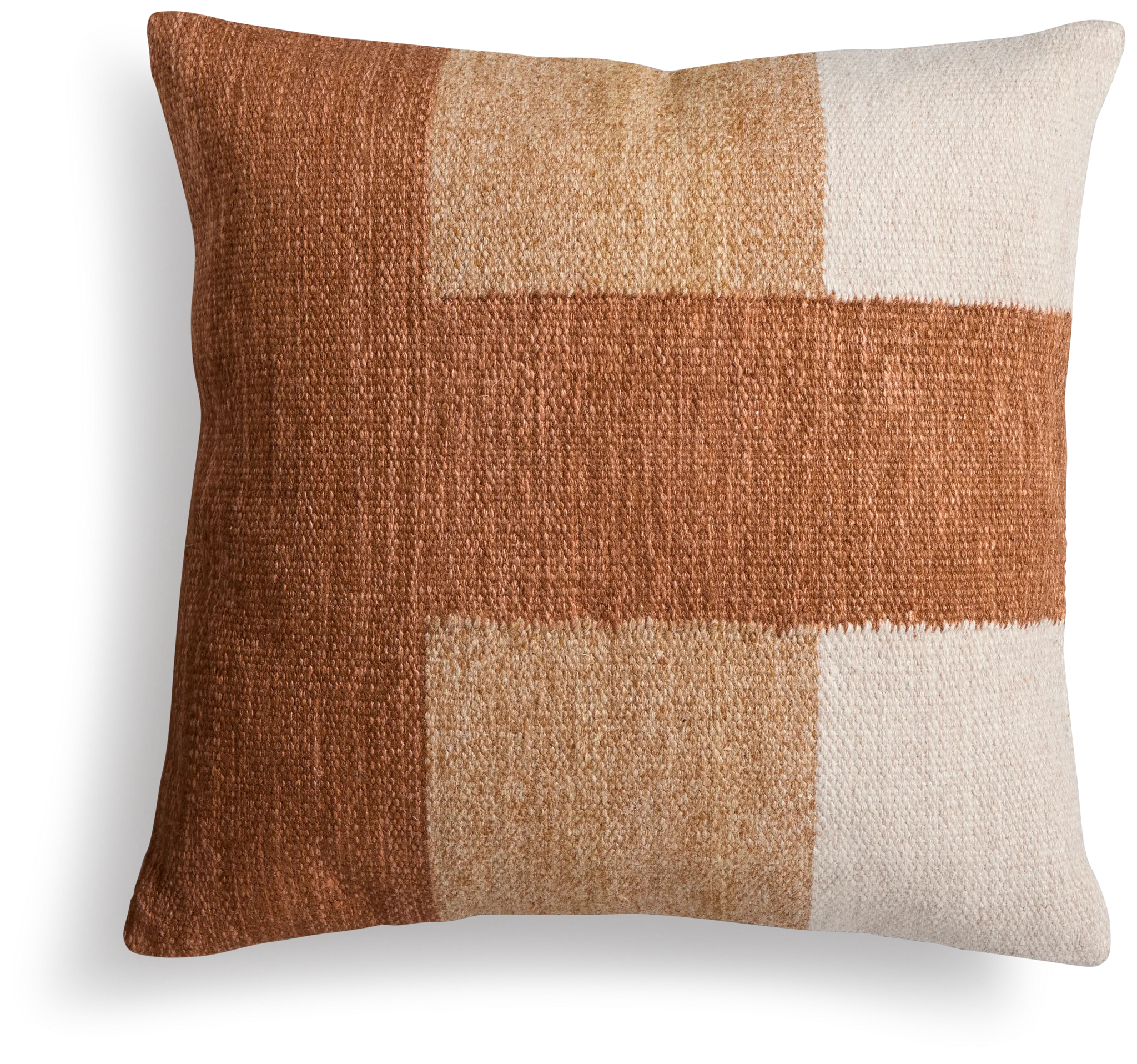 Kasila Brown 22" Square Accent Pillow