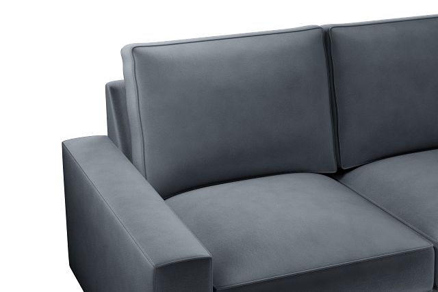 Edgewater Joya Gray Small Two-arm Sectional