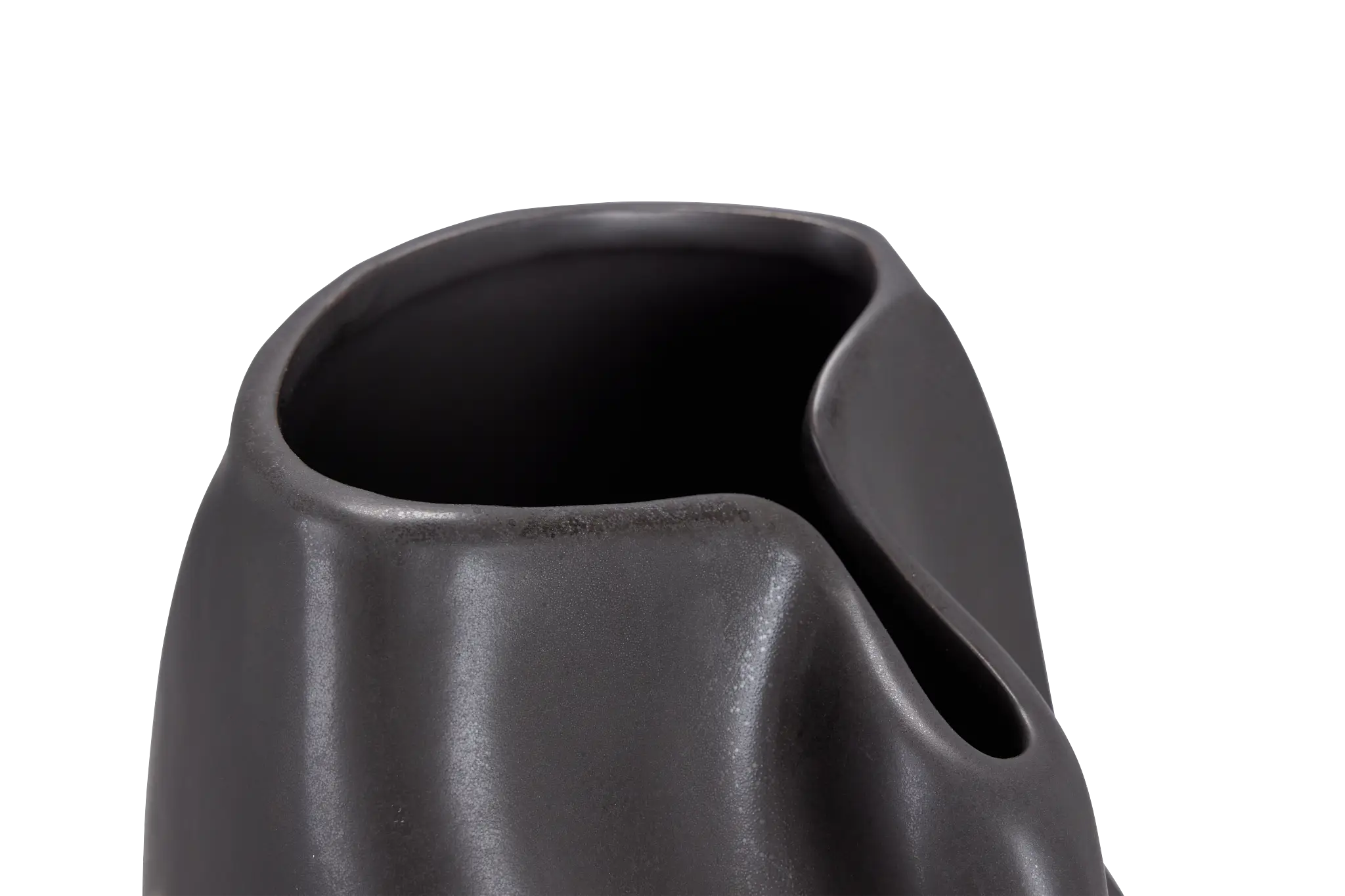 Honor Black Ceramic Vase Honor Black Ceramic Vase