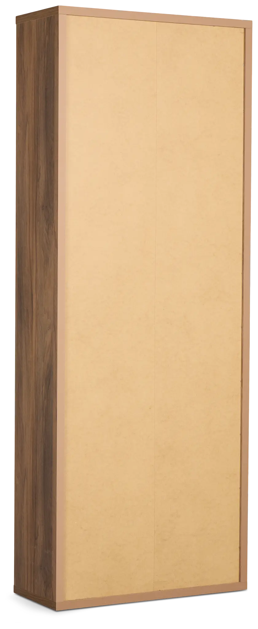 Trento Mid Tone Glass Small Door Bookcase Wall Trento Mid Tone Glass Small Door Bookcase Wall