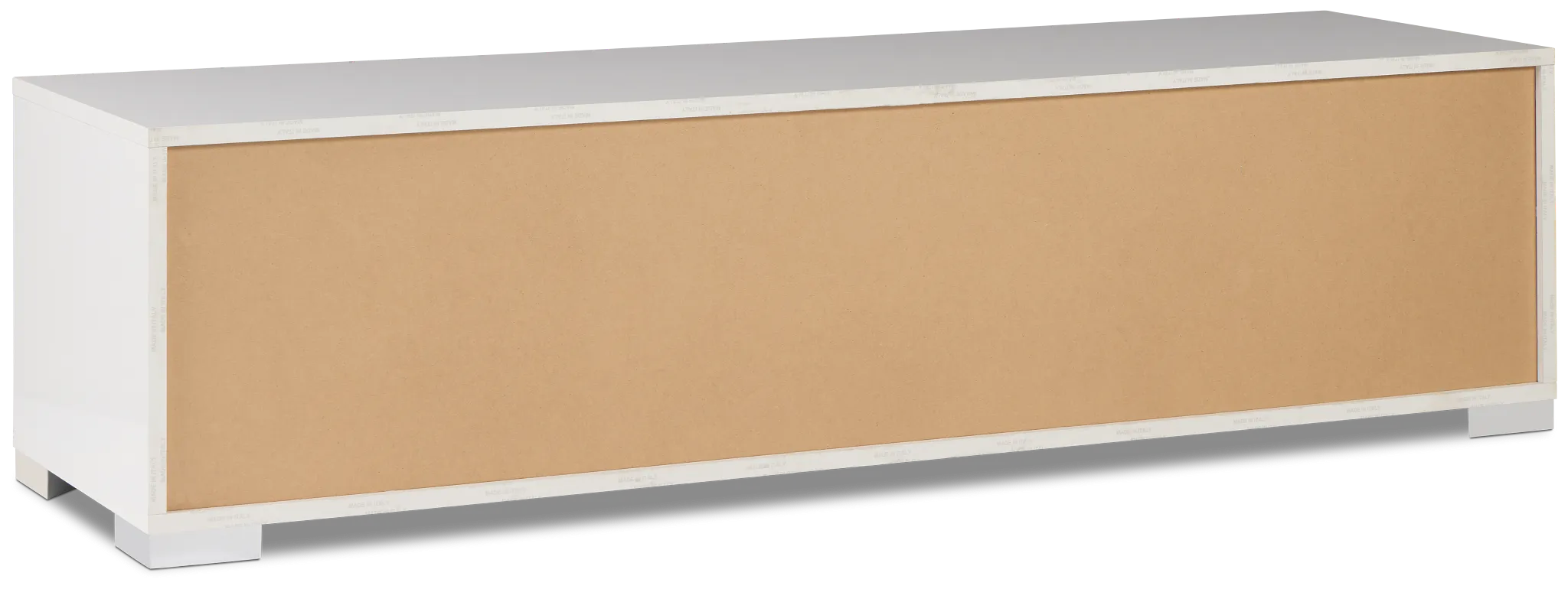 Modena White 76" Tv Stand