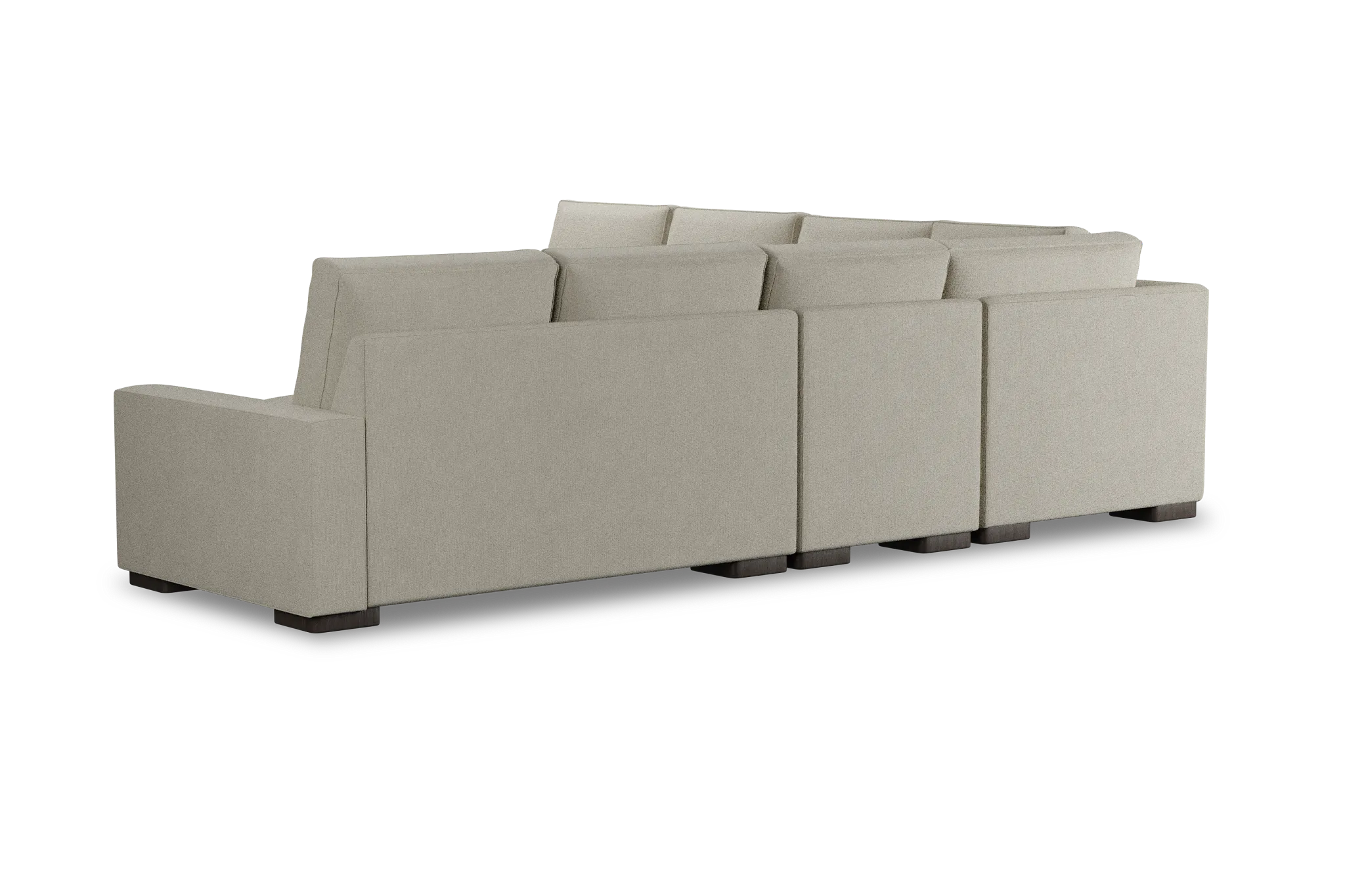 Edgewater Suave Beige Large Two-arm Sectional