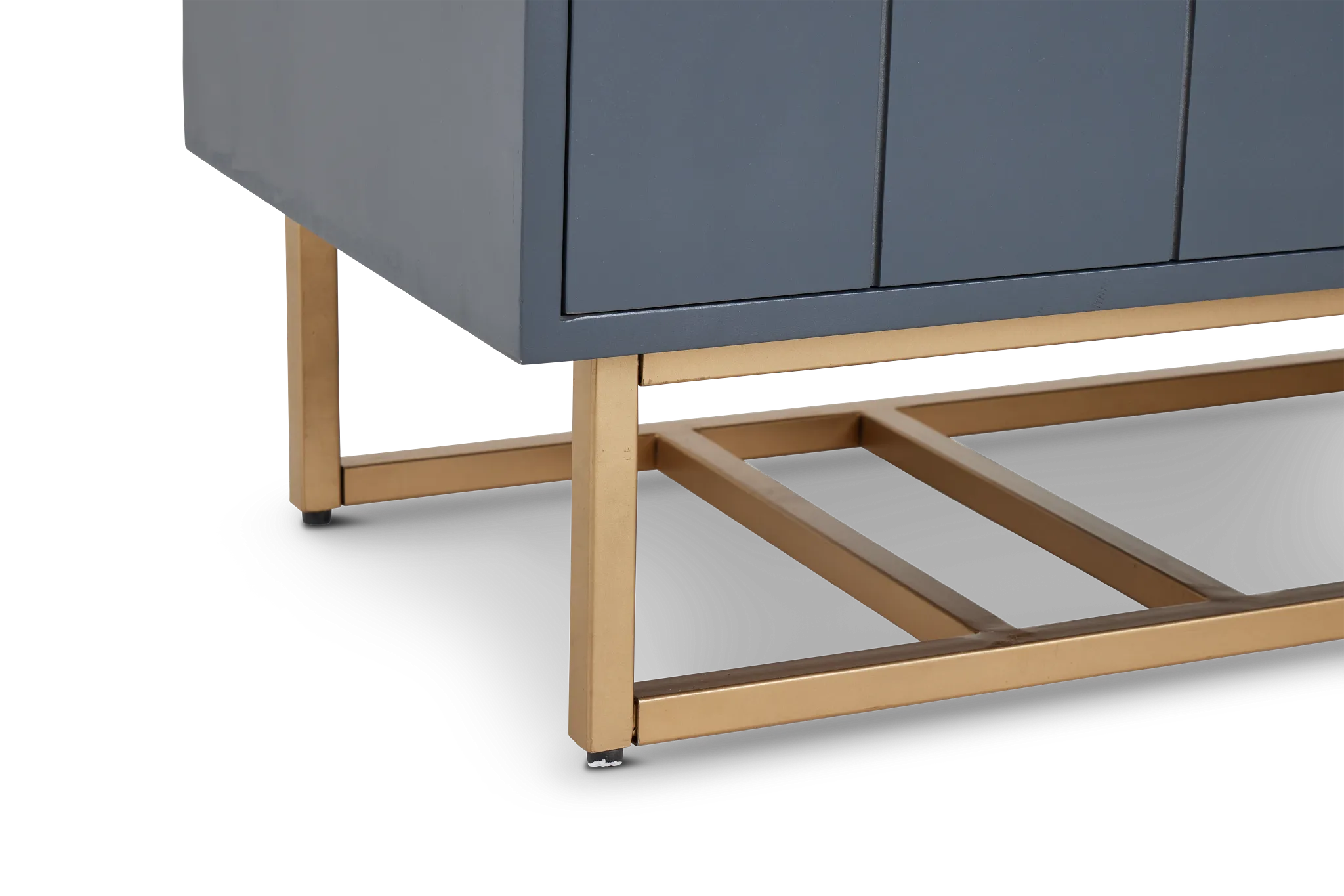 Nola Gray Four-door Cabinet