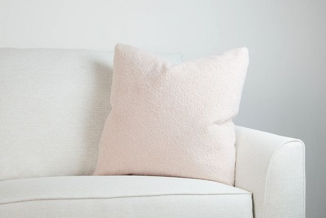 Henley Light Pink 22" Accent Pillow