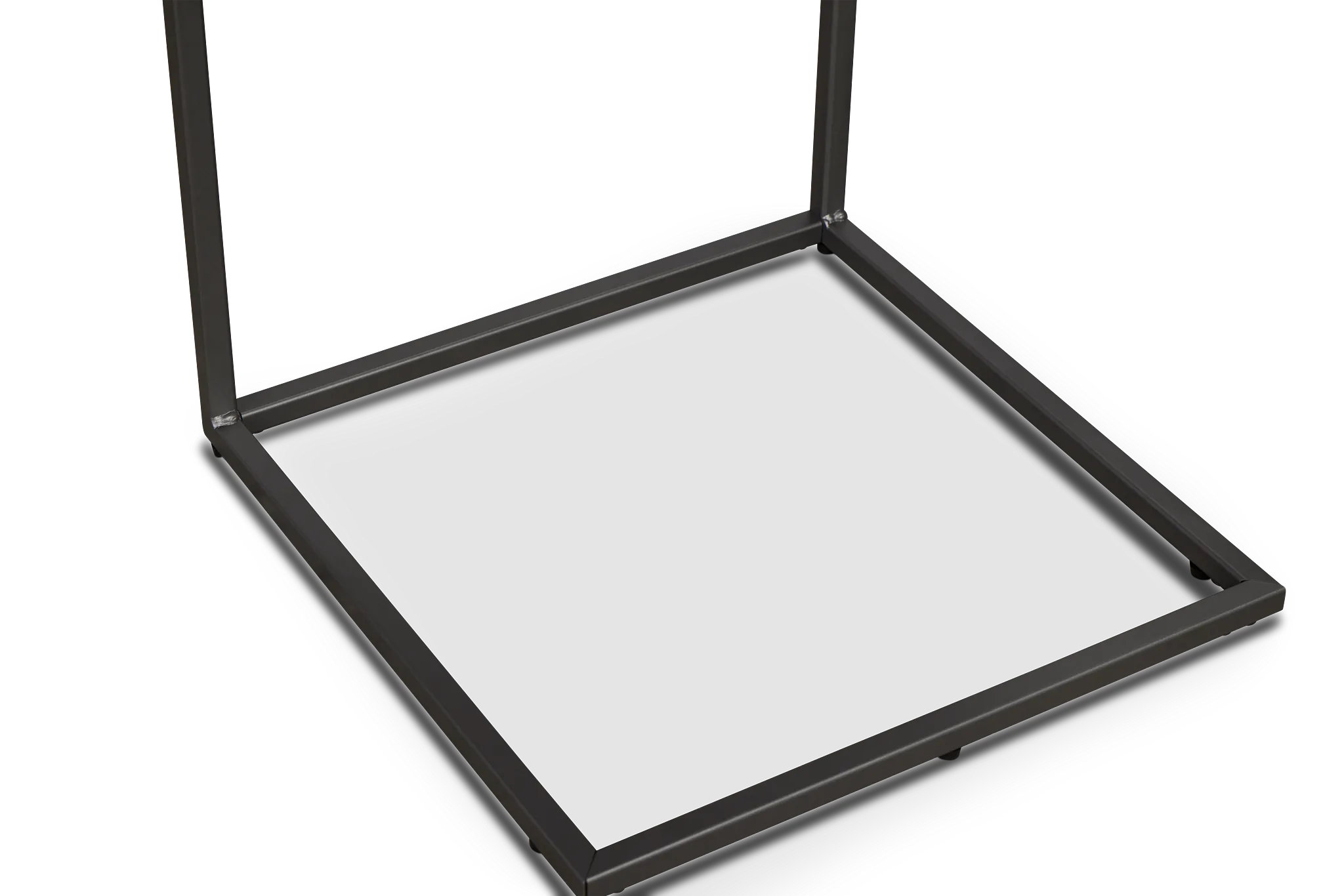 Joliet Gray Square End Table