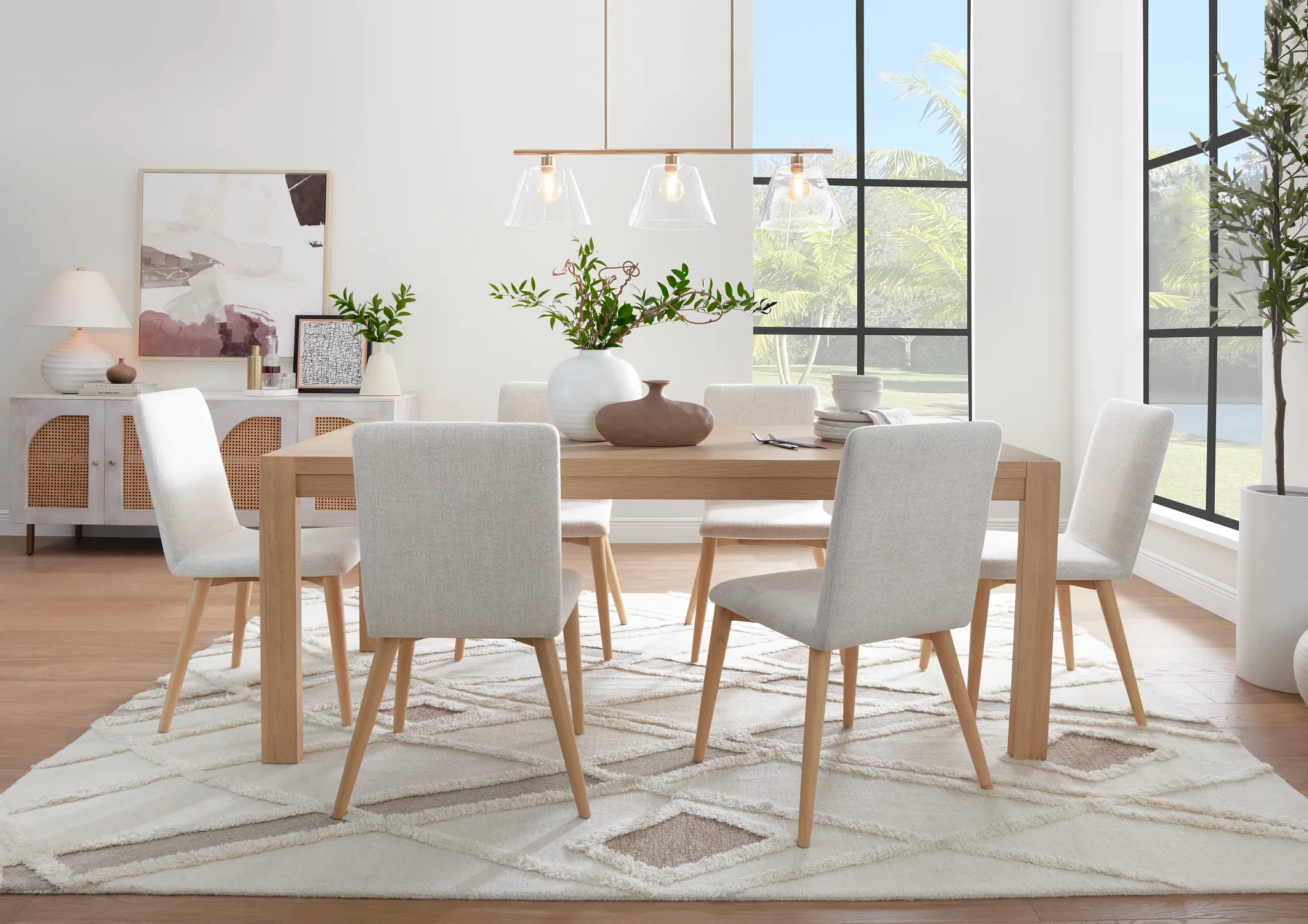 Park Ridge Light Tone Rectangular Table