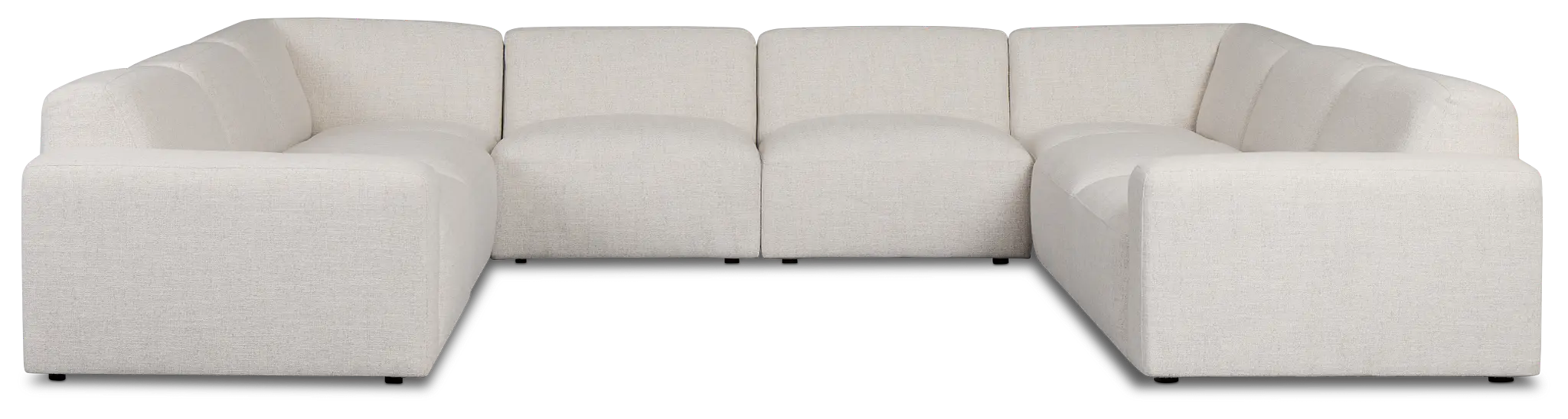 Baylor Light Beige Fabric 8-piece Modular Sectional Baylor Light Beige Fabric 8-piece Modular Sectional