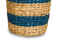 Maddie Set Of 3 Stripe Basket
