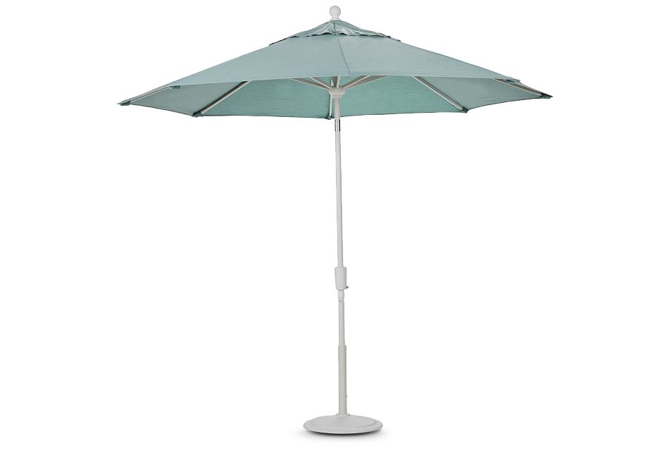 Capri Teal Umbrella Set, (0)