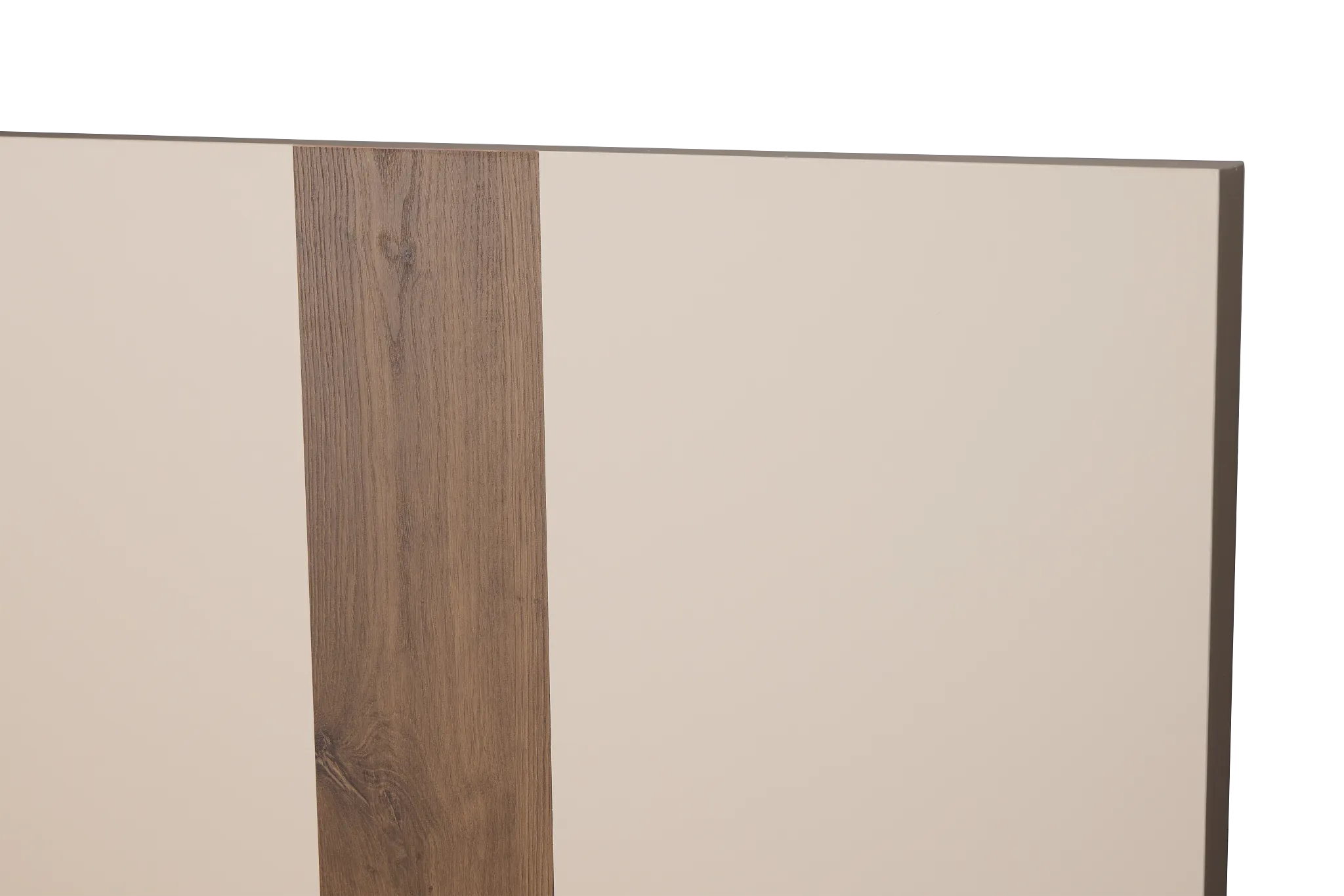 Brasilia Light Beige Platform Bed With Speaker