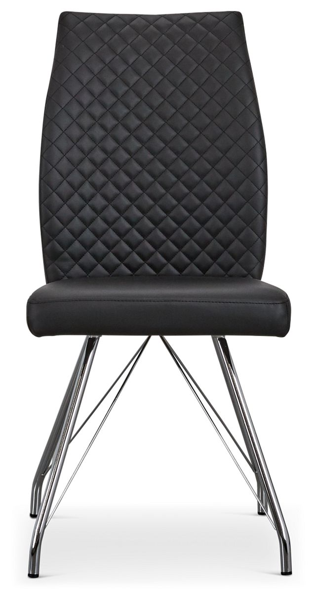 Lima Black Upholstered Side Chair (5)