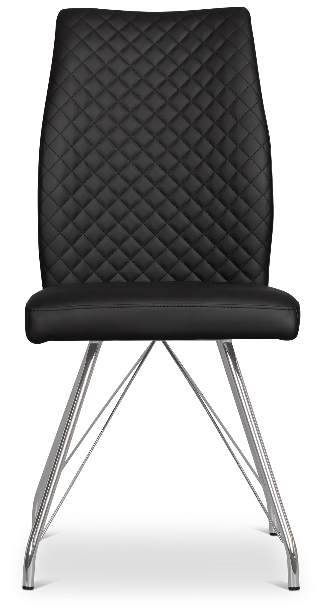 Lima Black Upholstered Side Chair