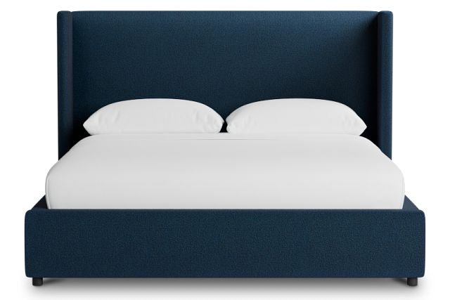 Captiva Elite Navy 48" Upholstered Shelter Bed