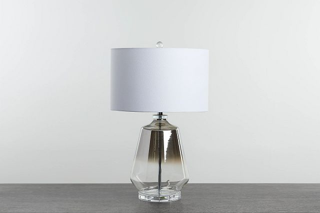 Adara Silver Table Lamp