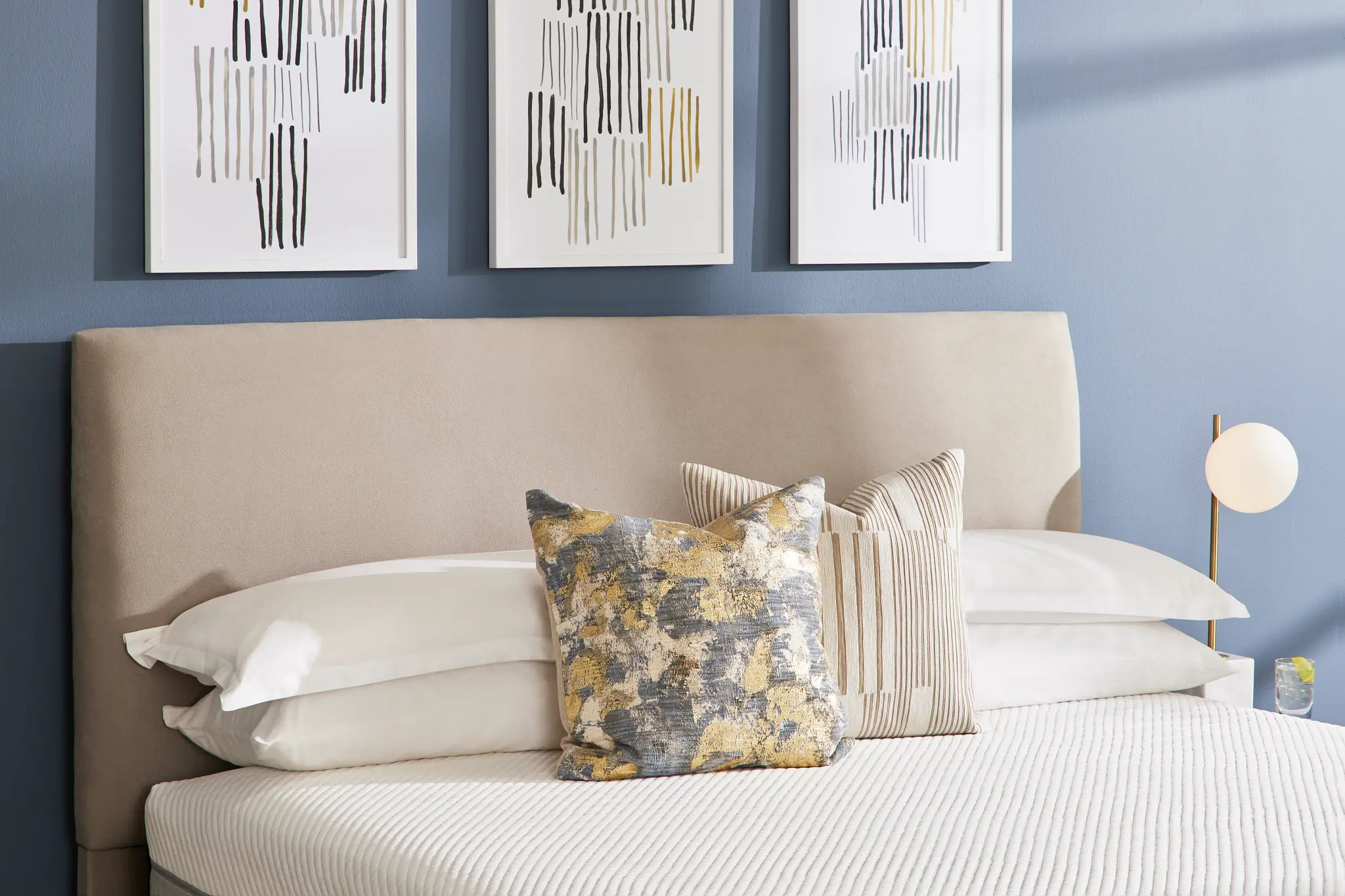 Lucy Blue Accent Pillow Lucy Blue Accent Pillow