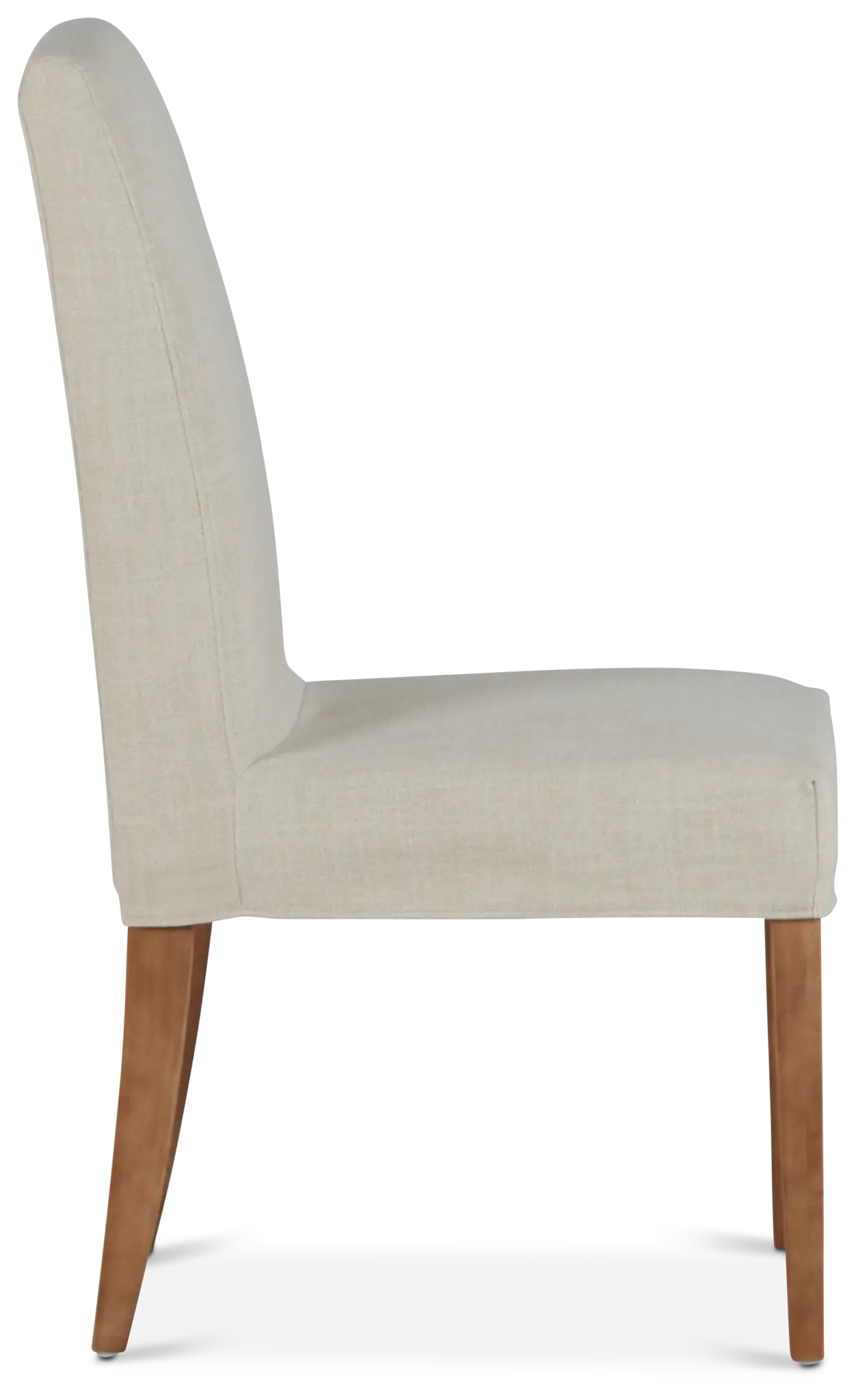 Harbor Light Beige Short Slipcover Chair With Light Tone Leg Harbor Light Beige Short Slipcover Chair With Light Tone Leg