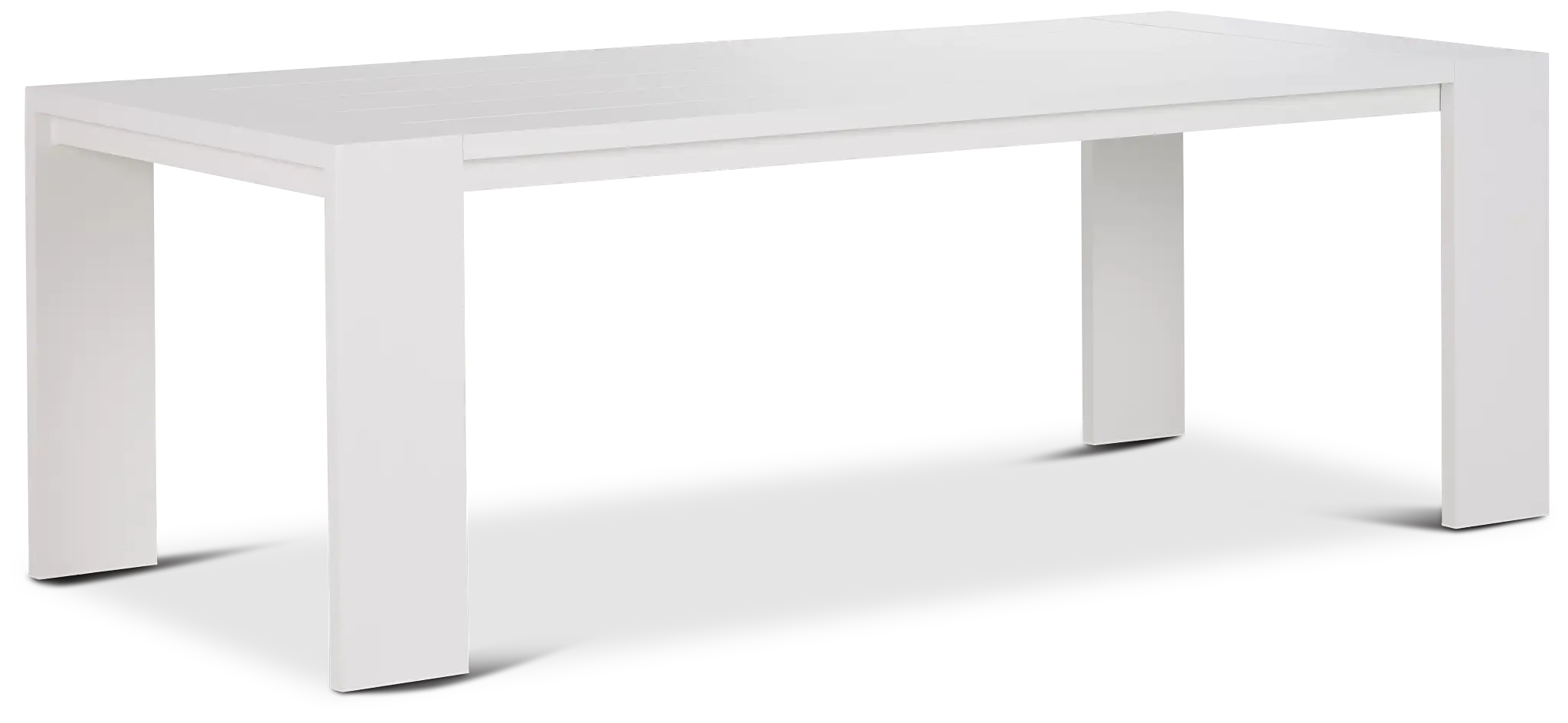 Linear White 87" Rectangular Table Linear White 87" Rectangular Table