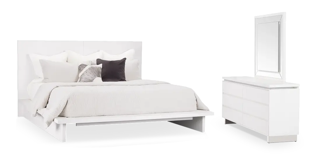 Bal Harbour White Panel Bedroom Bal Harbour White Panel Bedroom