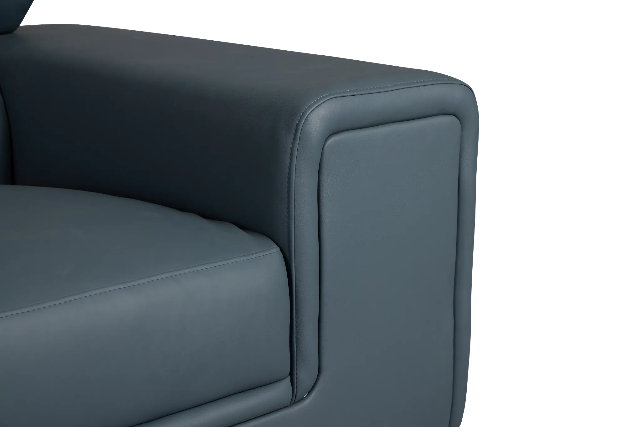 Drew Dark Blue Micro Chair