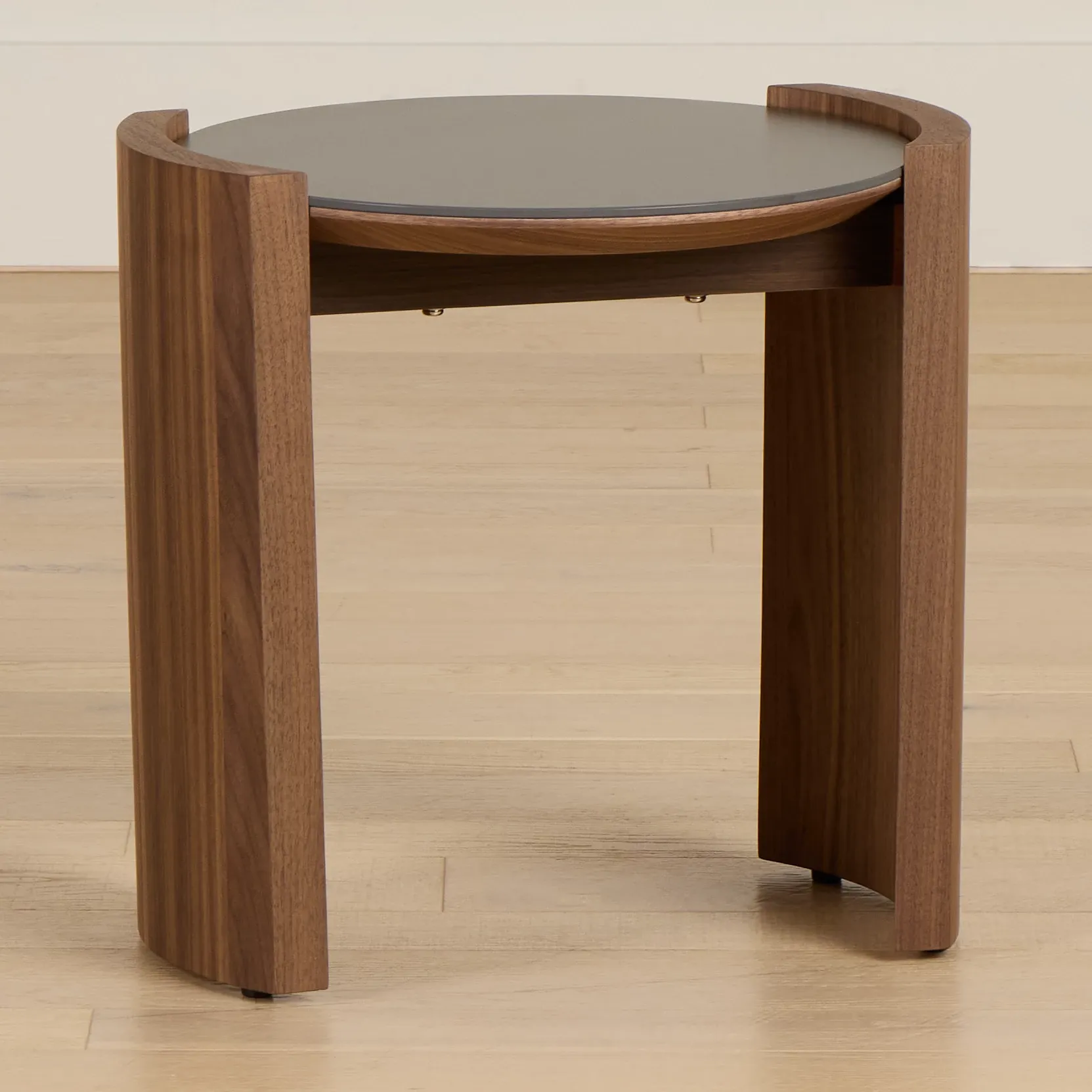 Nomad Mid Tone Ceramic Round End Table