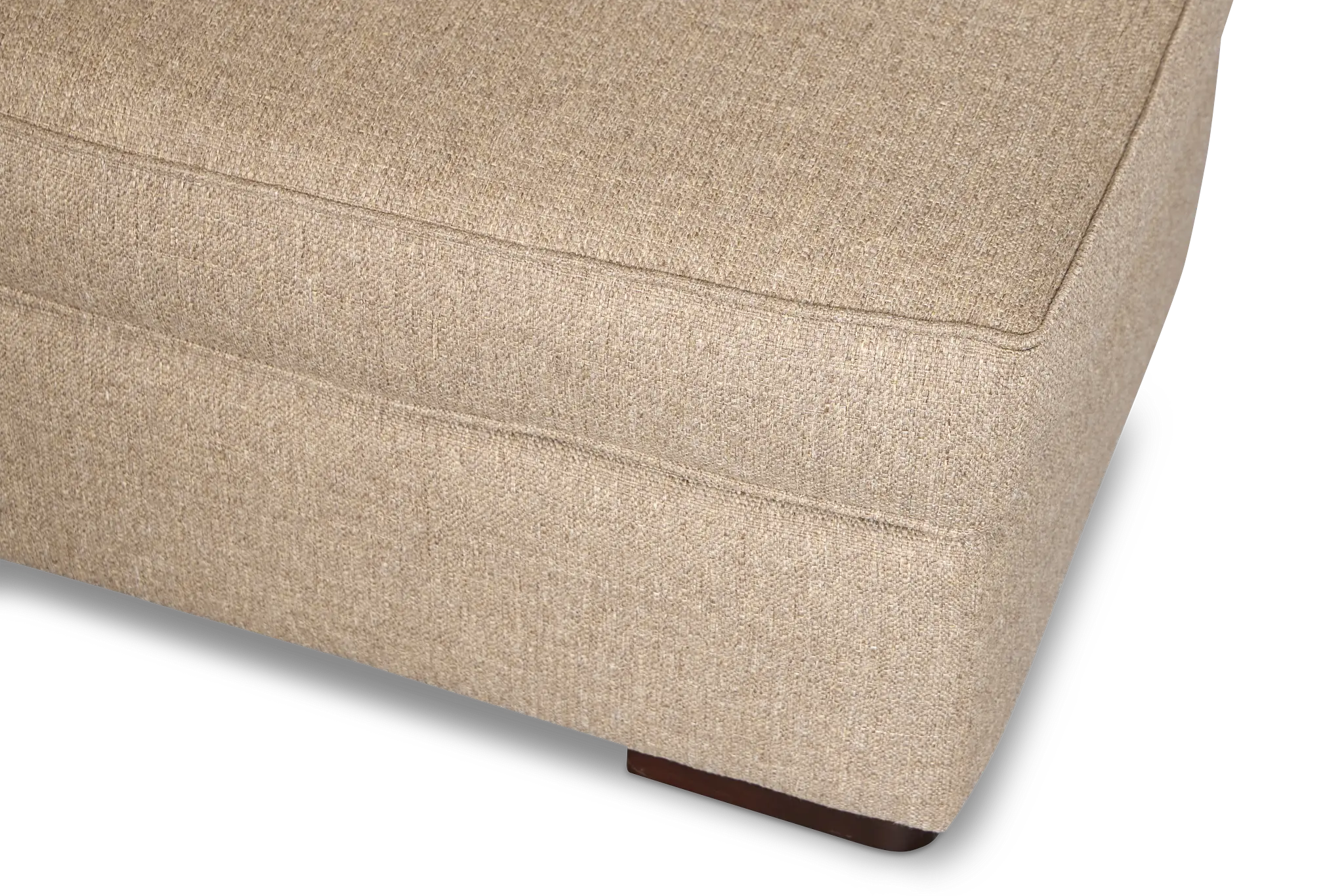 Sinclair Brown Fabric Ottoman Sinclair Brown Fabric Ottoman