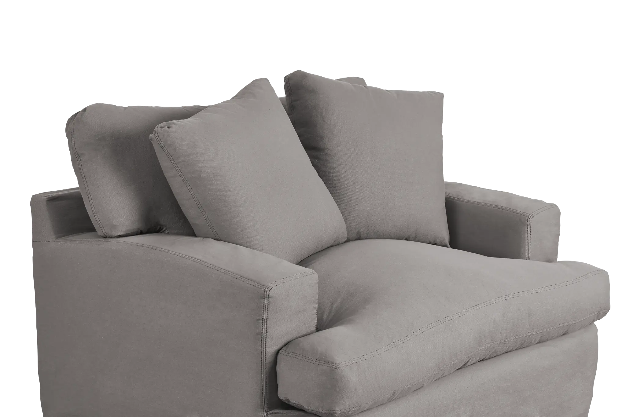 Delilah Gray Fabric Chair Delilah Gray Fabric Chair