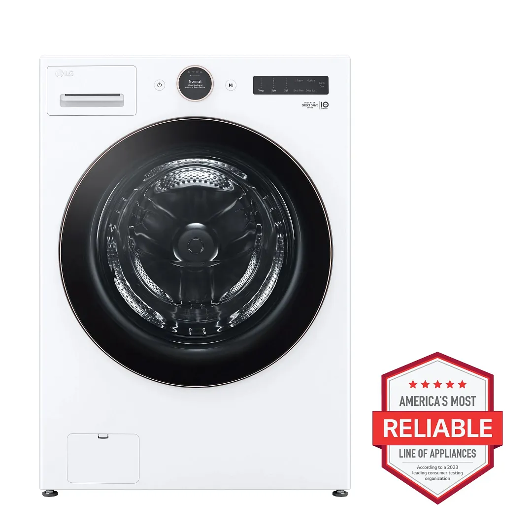 Lg 6500 Series White Front Load Electric Dryer