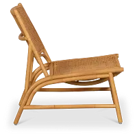 Oahu Light Tone Woven Accent Chair