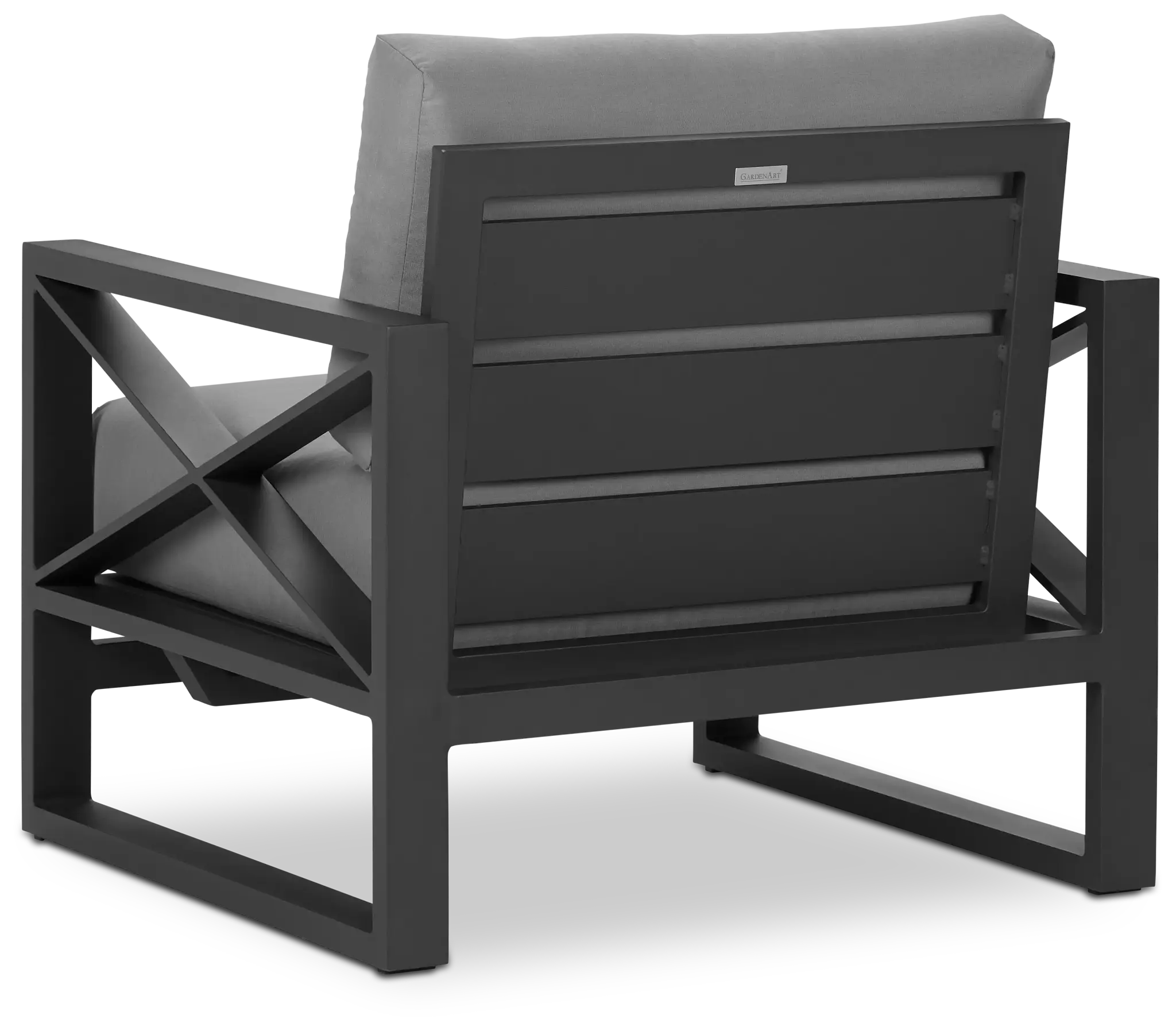 Linear Dark Gray Rocking Chair Linear Dark Gray Rocking Chair