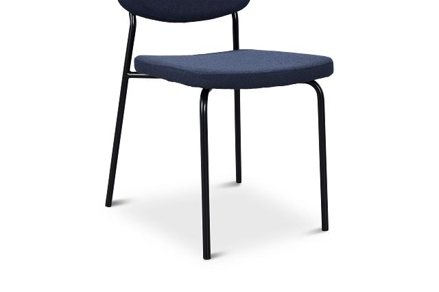 Andover Dark Blue Upholstered Side Chair