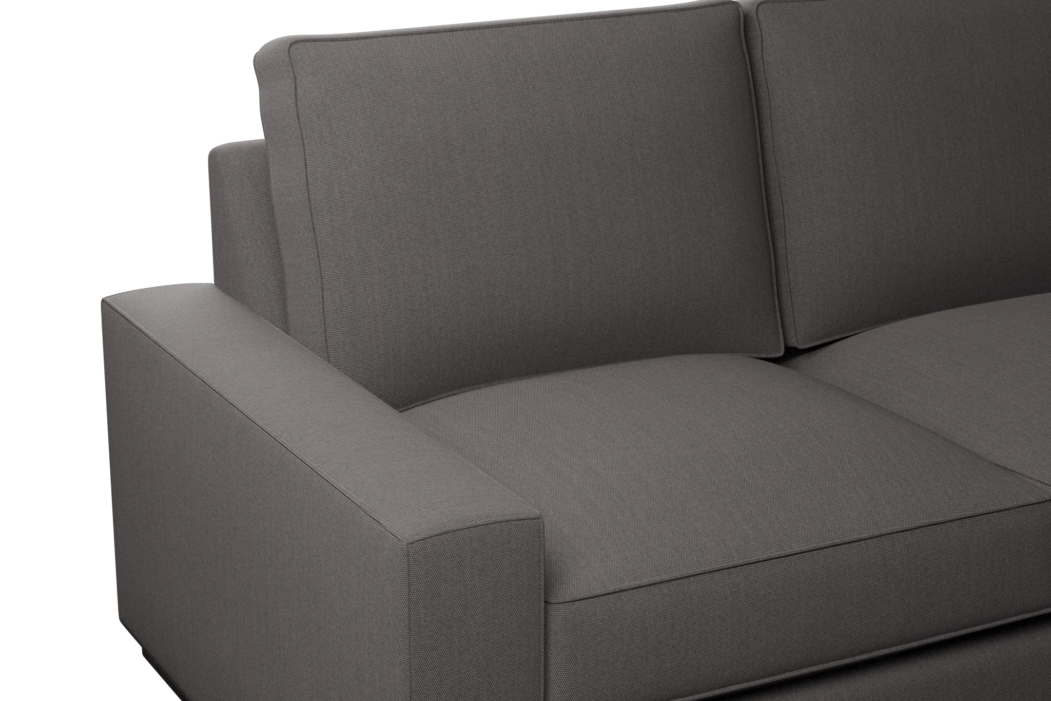 Edgewater Peyton Gray Right Chaise Sectional