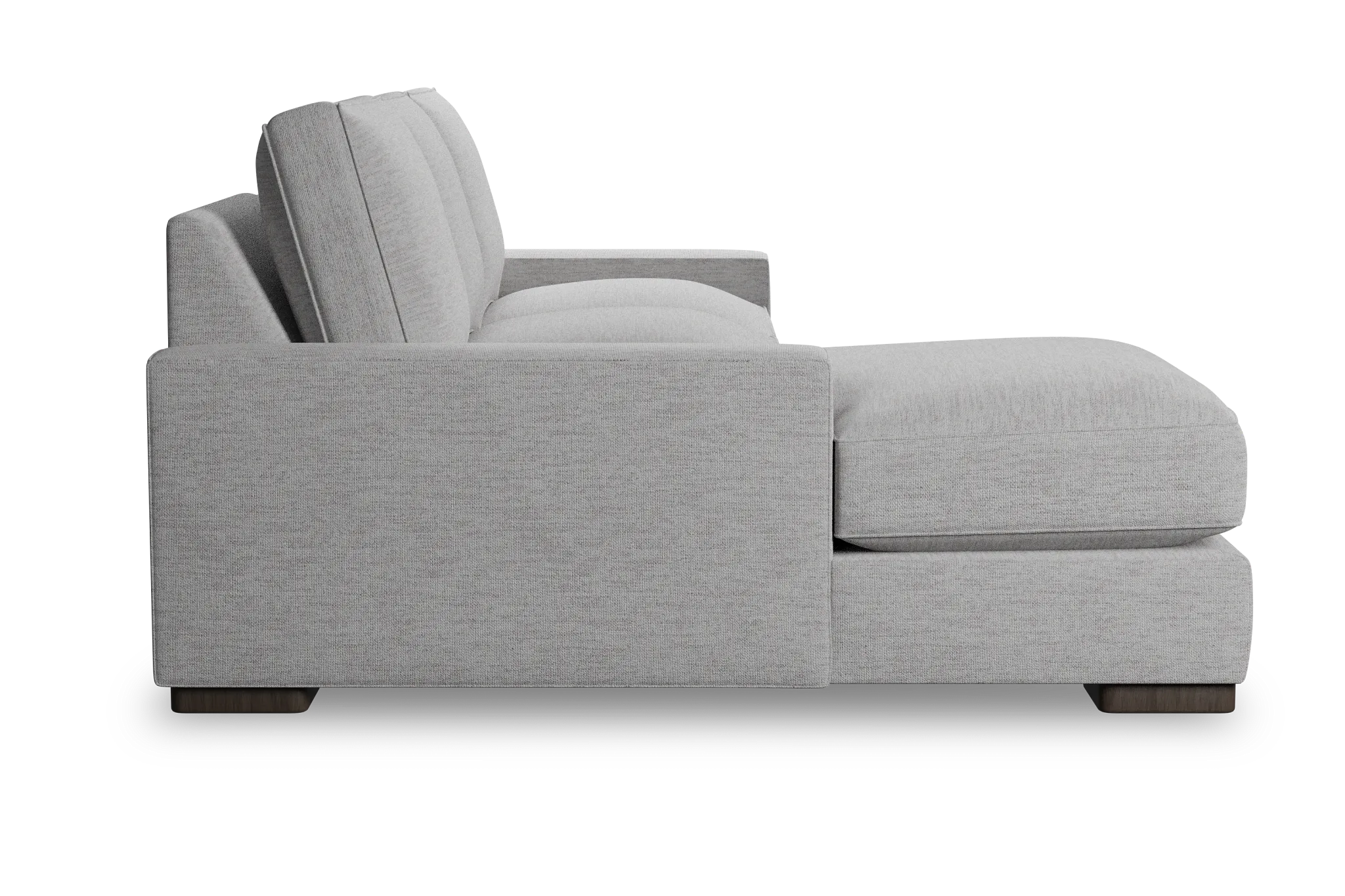 Edgewater Maguire Gray Left Chaise Sectional