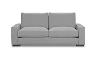 Edgewater Suave Gray 84" Sofa W/ 2 Cushions