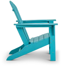 Cancun Aqua Adirondack Chair