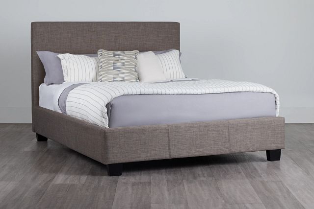 Madden Gray Uph Platform Bed