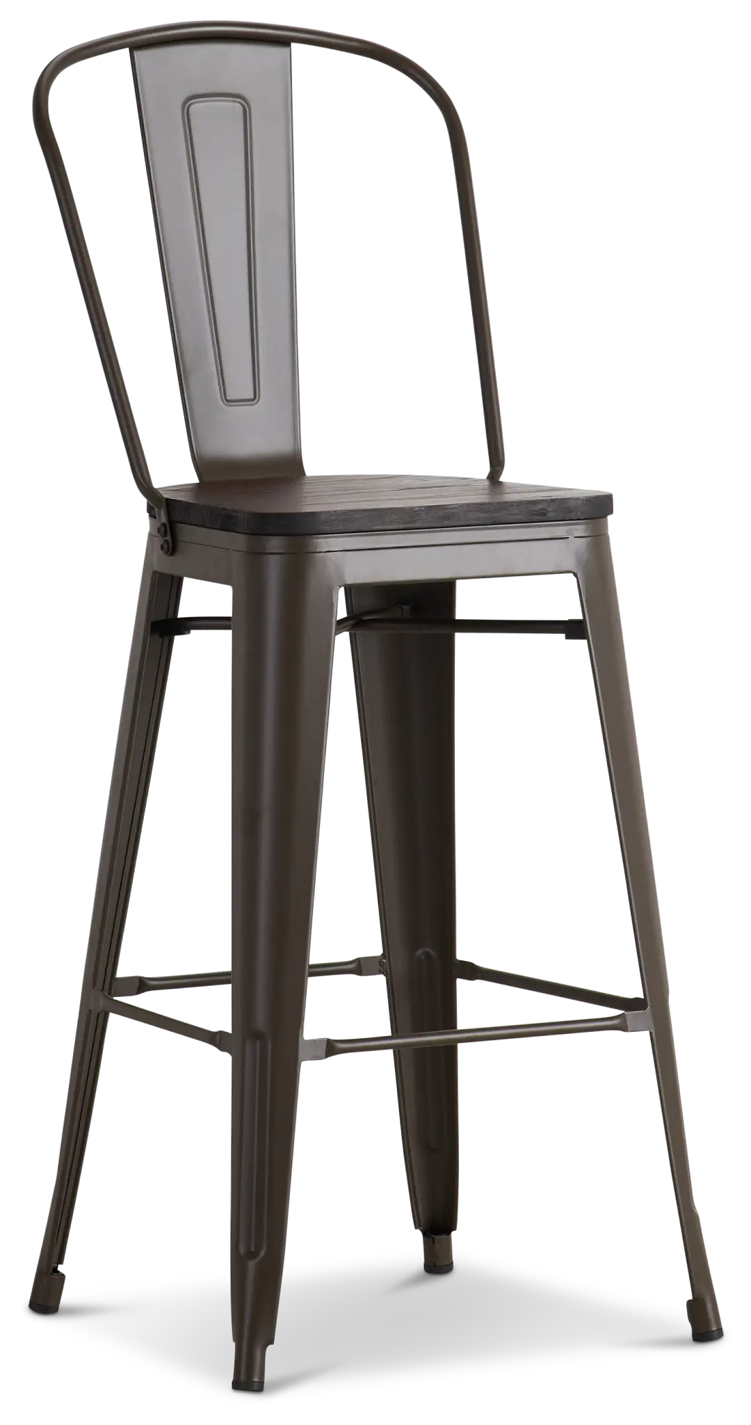 Harlow Dark Tone 30" Wood Barstool Harlow Dark Tone 30" Wood Barstool