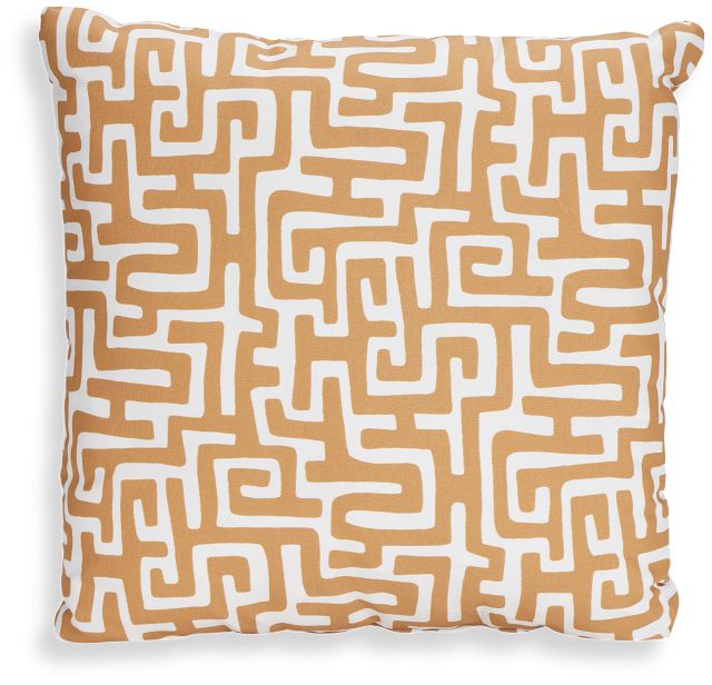 Enid Light Brown 20" Indoor/outdoor Accent Pillow