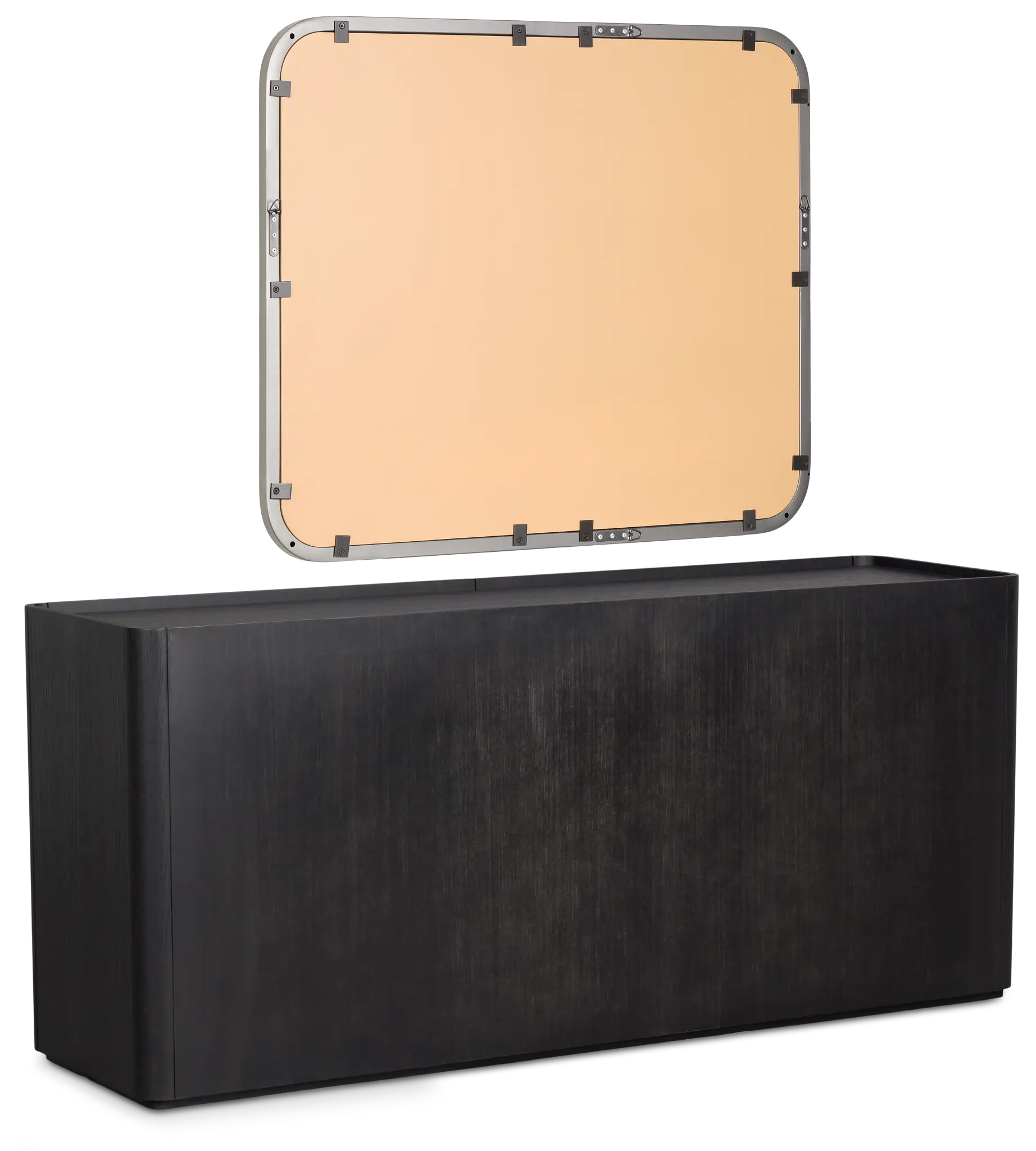 Nomad Black Dresser & Mirror Nomad Black Dresser & Mirror