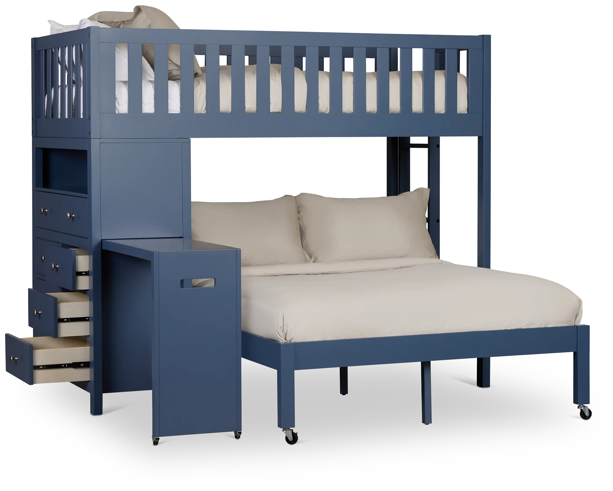 Charleston Dark Blue Loft Bed