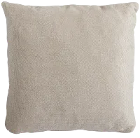 Suave Beige 20" Accent Pillow