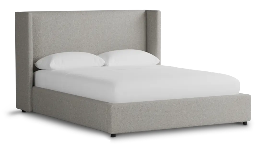 Captiva Elevation Khaki 48" Upholstered Shelter Bed Captiva Elevation Khaki 48" Upholstered Shelter Bed